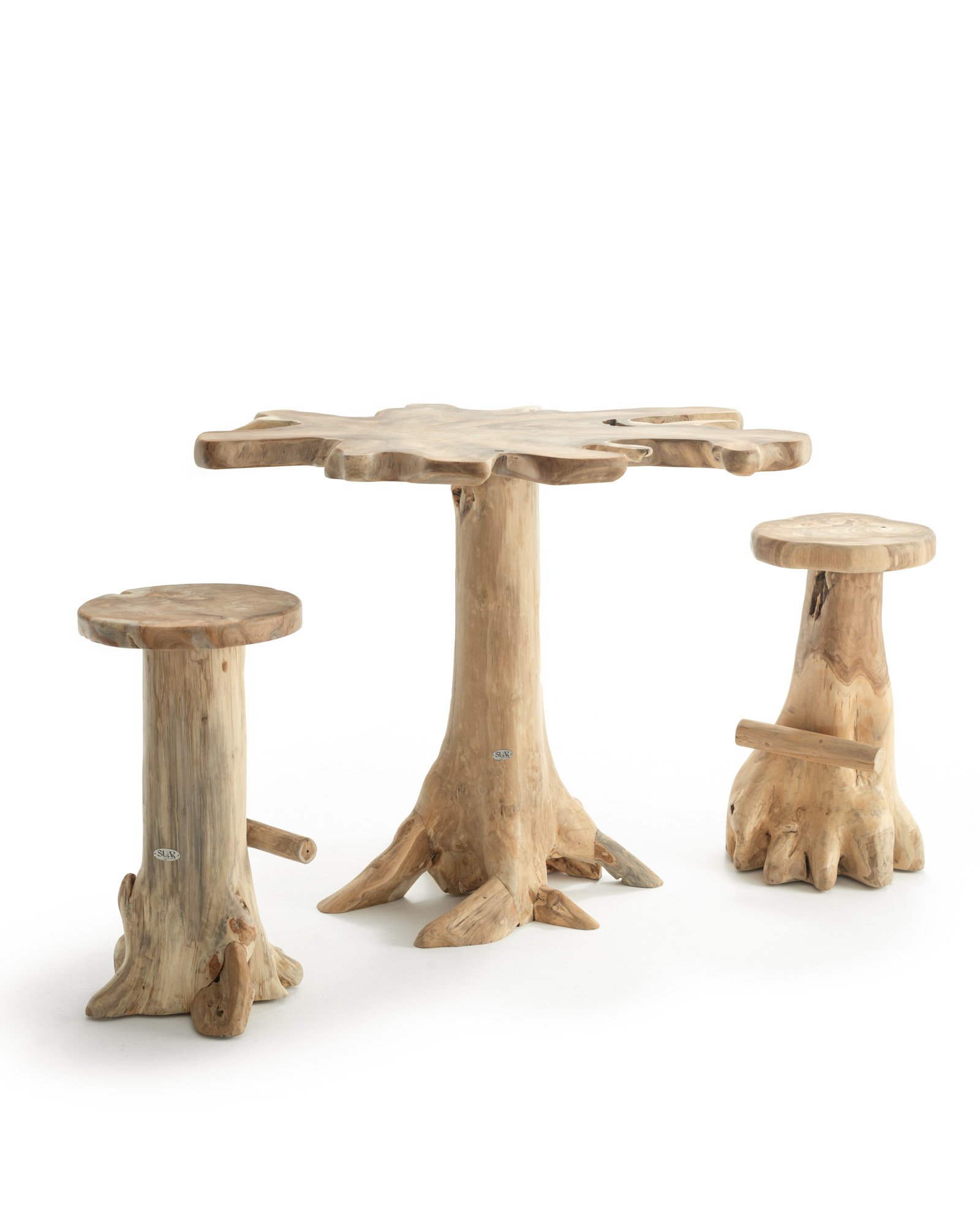 Root Stools & Root Bar Table